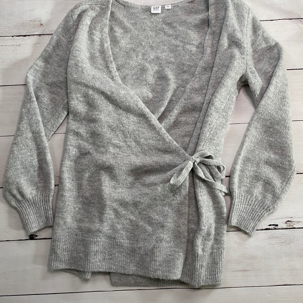 Wrap tie Maternity Sweater